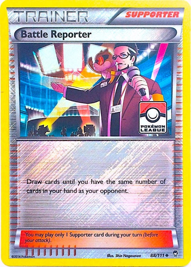 Image for Battle Reporter - 88/111 (Pokemon League) (League & Championship Cards) (088/111) - Pokemon