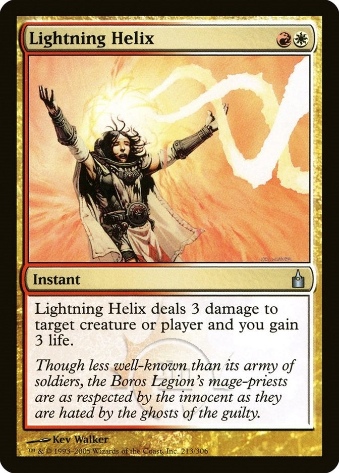 Image for Lightning Helix (Ravnica: City of Guilds) (213) - Magic: The Gathering