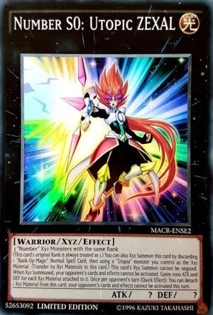 Image for Number S0: Utopic ZEXAL (Maximum Crisis) (MACR-ENSE2) - YuGiOh