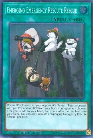 Image for Emerging Emergency Rescute Rescue (Maximum Crisis) (MACR-ENSE3) - YuGiOh