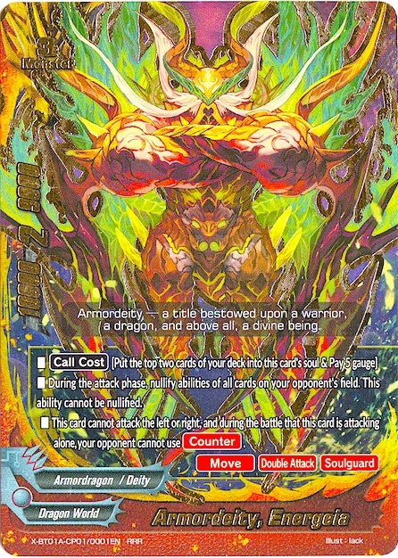Image for Armordeity, Energeia (Crossing Generations) (X-BT01A-CP01/0001EN) - Future Card BuddyFight