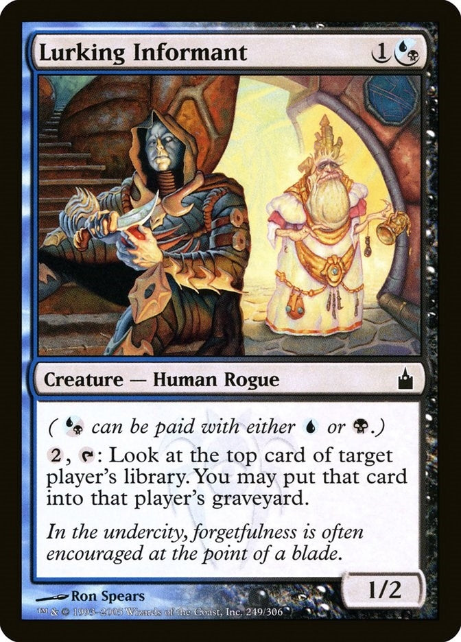 Image for Lurking Informant (Ravnica: City of Guilds) (249) - Magic: The Gathering
