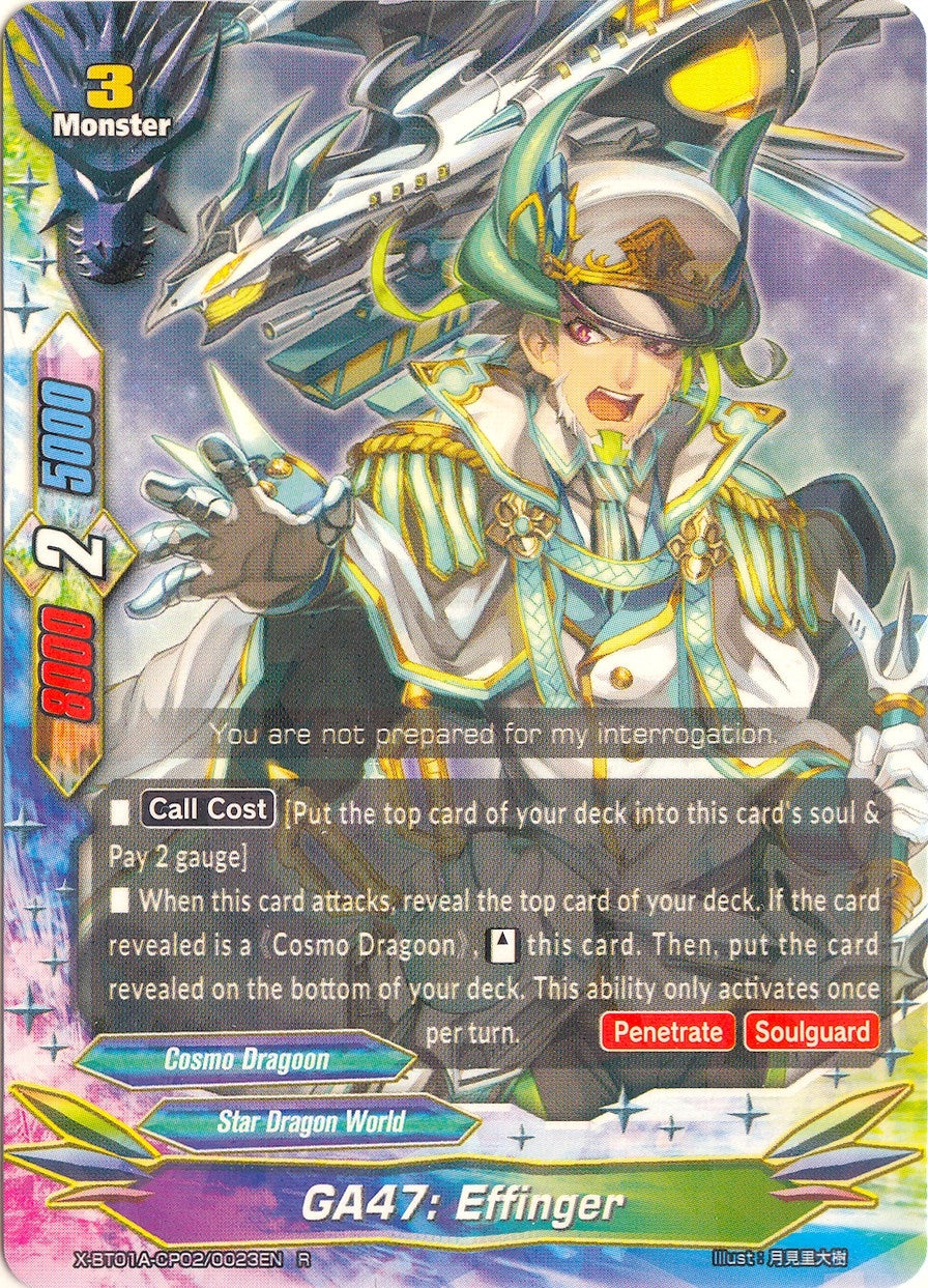 Image for GA47: Effinger (Crossing Generations) (X-BT01A-CP02/0023EN) - Future Card BuddyFight