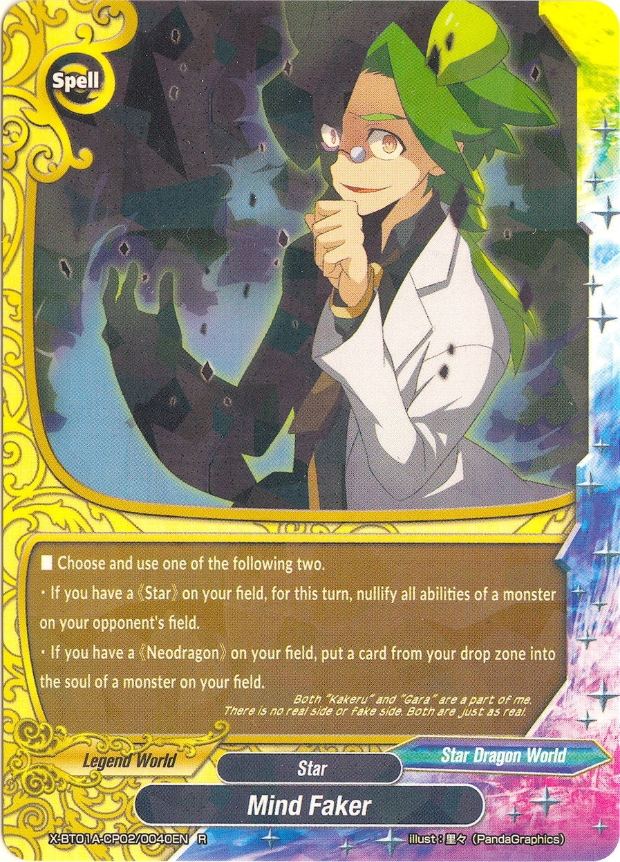 Image for Mind Faker (Crossing Generations) (X-BT01A-CP02/0040EN) - Future Card BuddyFight