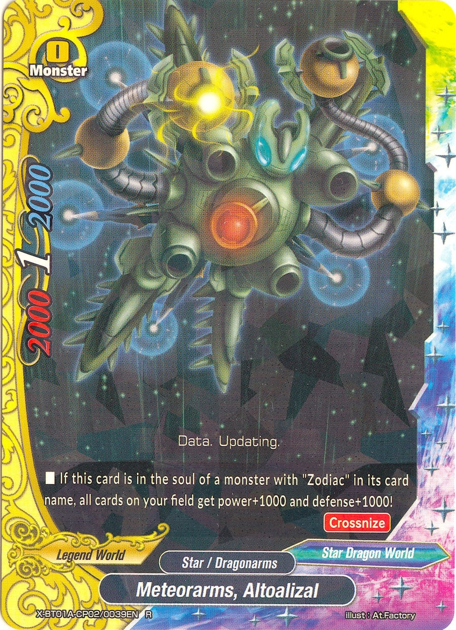 Image for Meteorarms, Altoalizal (Crossing Generations) (X-BT01A-CP02/0039EN) - Future Card BuddyFight