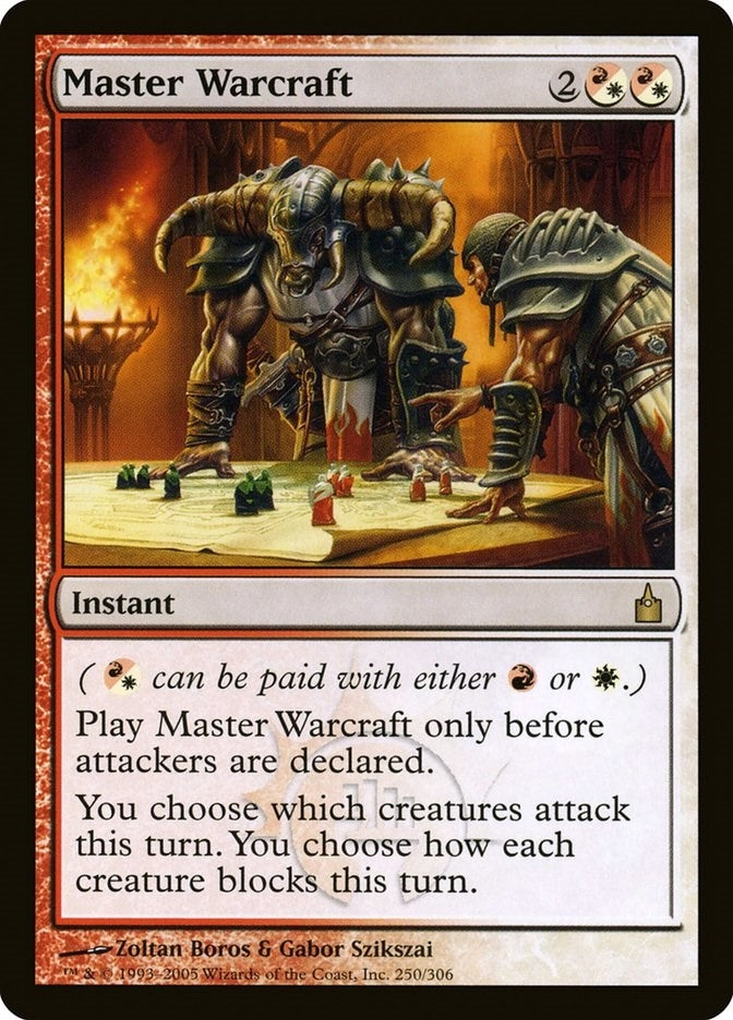 Image for Master Warcraft (Ravnica: City of Guilds) (250) - Magic: The Gathering