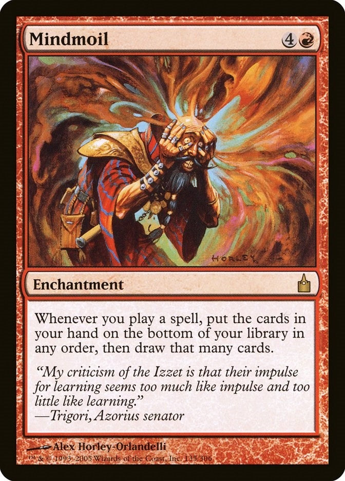 Image for Mindmoil (Ravnica: City of Guilds) (135) - Magic: The Gathering