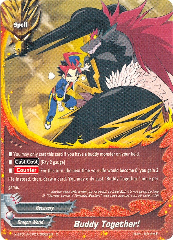 Image for Buddy Together! (Crossing Generations) (X-BT01A-CP01/0062EN) - Future Card BuddyFight