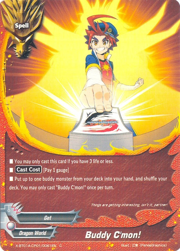 Image for Buddy C'mon! (Crossing Generations) (X-BT01A-CP01/0061EN) - Future Card BuddyFight