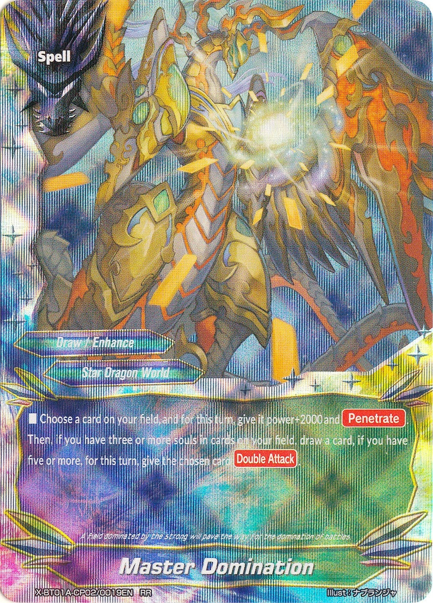 Image for Master Domination (Crossing Generations) (X-BT01A-CP02/0019EN) - Future Card BuddyFight