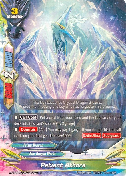 Image for Patient Athora (Crossing Generations) (X-BT01A-CP02/0025EN) - Future Card BuddyFight