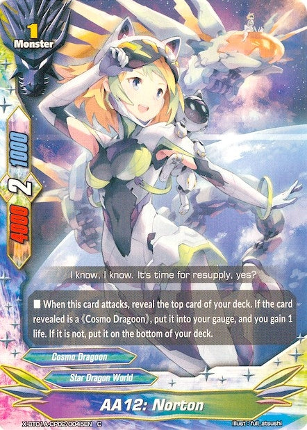 Image for AA12: Norton (Crossing Generations) (X-BT01A-CP02/0045EN) - Future Card BuddyFight
