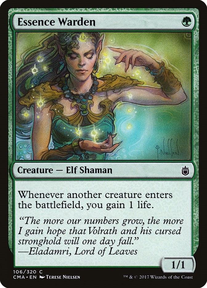Image for Essence Warden (Commander Anthology) (106) - Magic: The Gathering