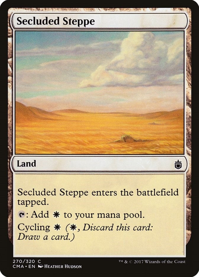Image for Secluded Steppe (Commander Anthology) (270) - Magic: The Gathering