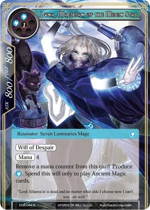 Image for Luna, Magician of the Moon Star (Echoes of the New World) (ENW-044) - Force of Will