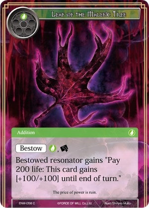 Image for Leaf of the Malefic Tree (Echoes of the New World) (ENW-058) - Force of Will