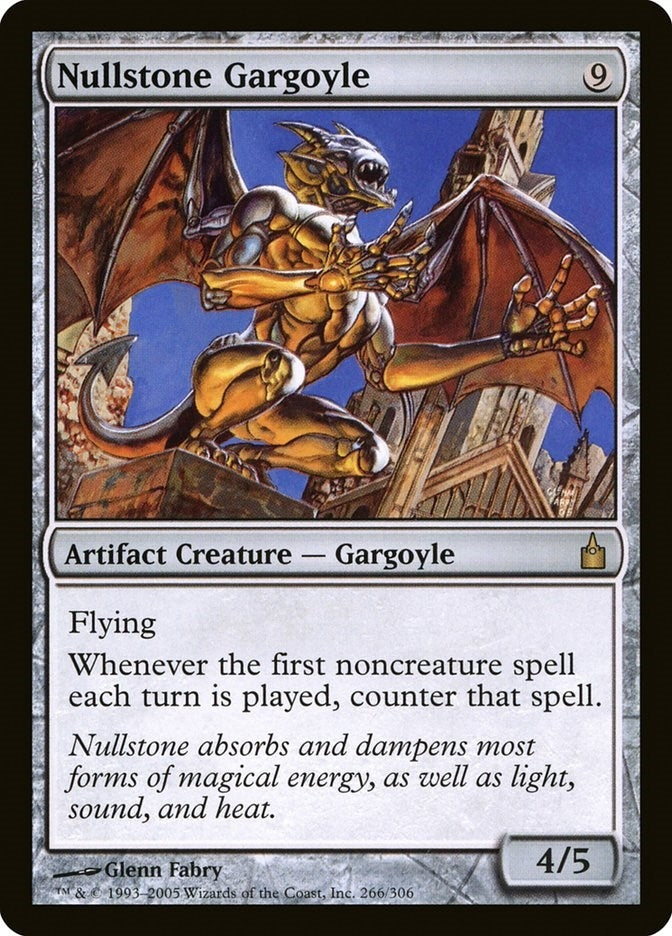Image for Nullstone Gargoyle (Ravnica: City of Guilds) (266) - Magic: The Gathering