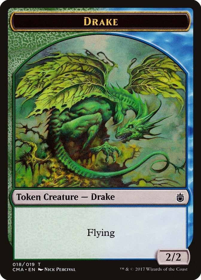 Image for Drake Token (018) (Commander Anthology) (18) - Magic: The Gathering