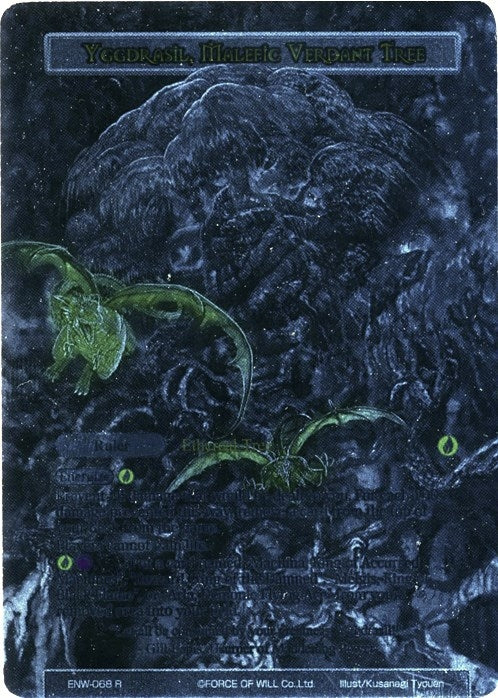 Image for Yggdrasil, Malefic Verdant Tree (Uber Rare) (Echoes of the New World) (ENW-068) - Force of Will