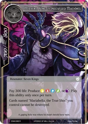 Image for Machina, King of Accursed Machines (Echoes of the New World) (ENW-096) - Force of Will
