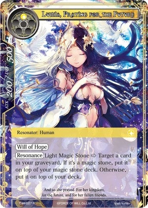 Image for Lumia, Praying for the Future (Echoes of the New World) (ENW-007) - Force of Will
