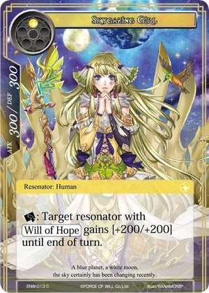 Image for Skygazing Girl (Echoes of the New World) (ENW-013) - Force of Will