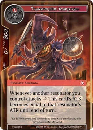 Image for Transforming Scarecrow (Echoes of the New World) (ENW-033) - Force of Will