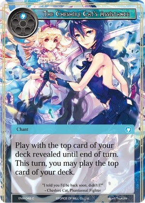 Image for The Cheshire Cat's Assistance (Echoes of the New World) (ENW-049) - Force of Will