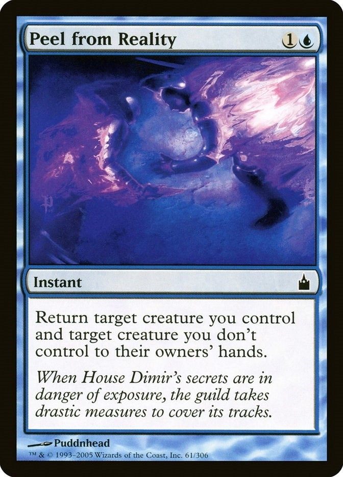 Image for Peel from Reality (Ravnica: City of Guilds) (61) - Magic: The Gathering