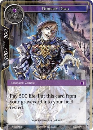Image for Demonic Dead (Echoes of the New World) (ENW-074) - Force of Will