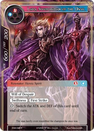 Image for Lars, Swordsman of the Dusk (Echoes of the New World) (ENW-089) - Force of Will