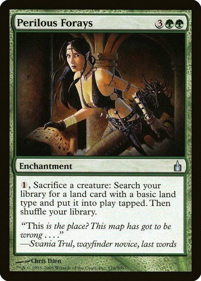 Image for Perilous Forays (Ravnica: City of Guilds) (176) - Magic: The Gathering