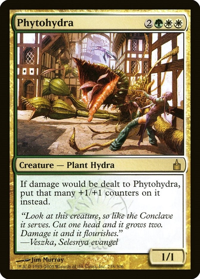 Image for Phytohydra (Ravnica: City of Guilds) (218) - Magic: The Gathering