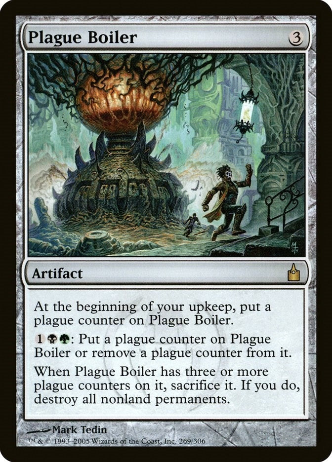 Image for Plague Boiler (Ravnica: City of Guilds) (269) - Magic: The Gathering
