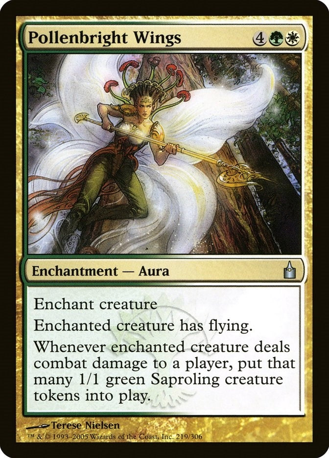 Image for Pollenbright Wings (Ravnica: City of Guilds) (219) - Magic: The Gathering