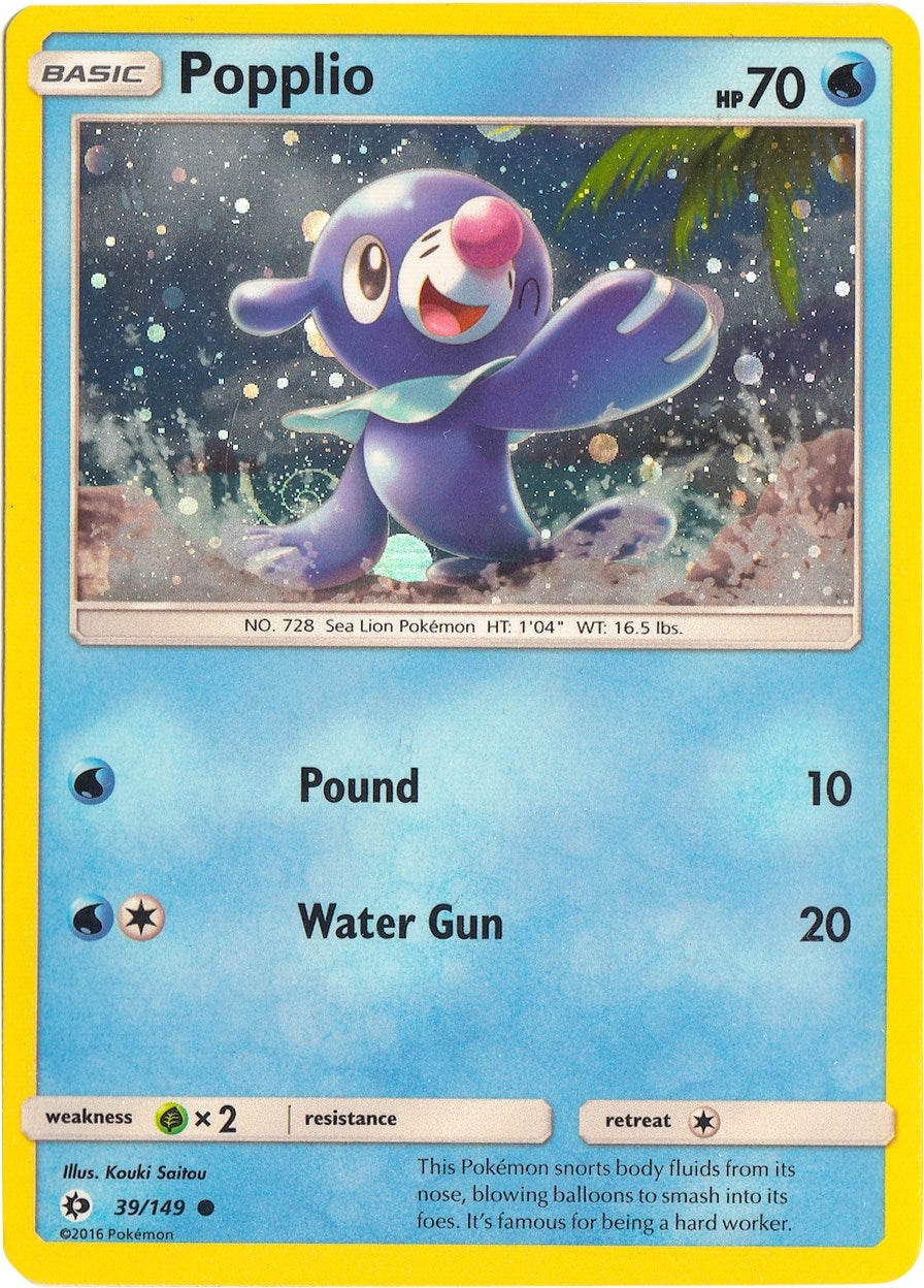 Image for Popplio - 39/149 (Cosmos Holo) (Miscellaneous Cards & Products) (039/149) - Pokemon