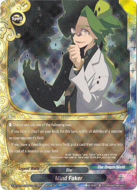 Image for Mind Faker (Parallel RR Foiling) (Crossing Generations) (X-BT01A-CP02/0079EN) - Future Card BuddyFight