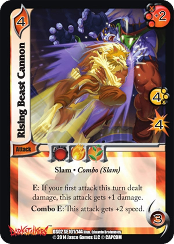 Image for Rising Beast Cannon (Darkstalkers: Warriors of the Night) (101) - UniVersus