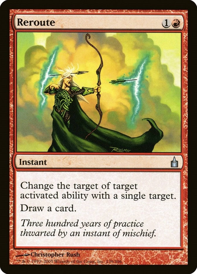 Image for Reroute (Ravnica: City of Guilds) (139) - Magic: The Gathering
