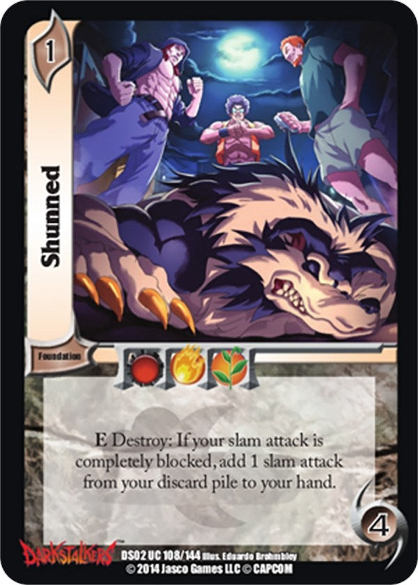 Image for Shunned (Darkstalkers: Warriors of the Night) (108) - UniVersus