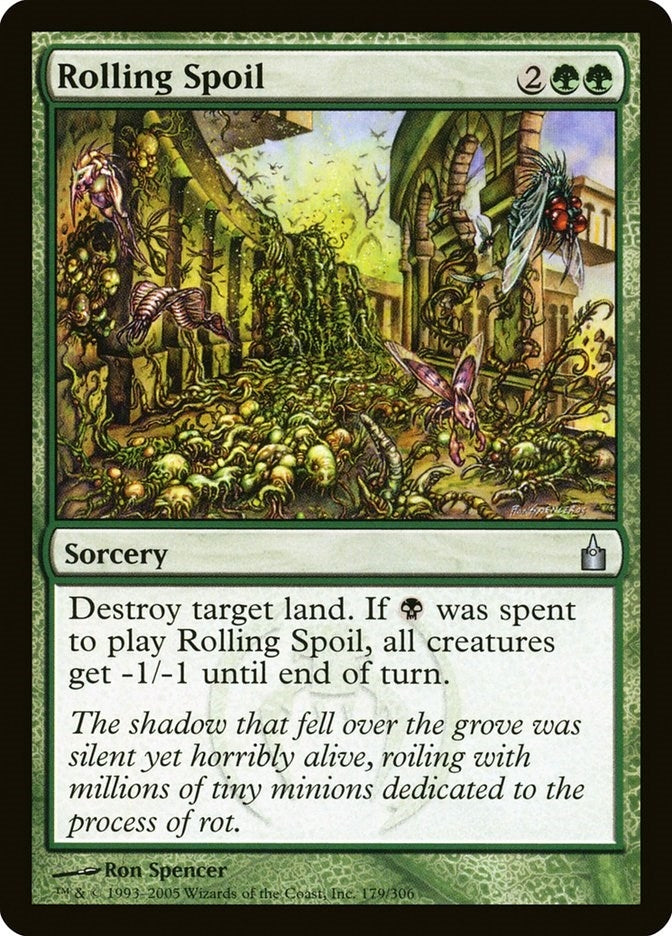 Image for Rolling Spoil (Ravnica: City of Guilds) (179) - Magic: The Gathering