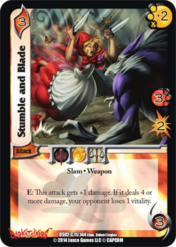 Image for Stumble and Blade (Darkstalkers: Warriors of the Night) (11) - UniVersus