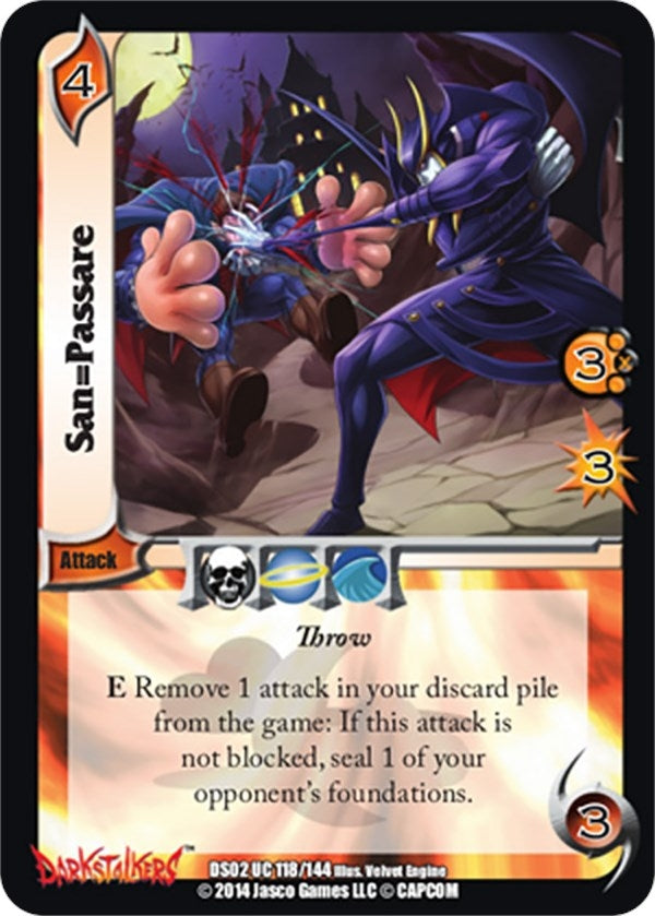 Image for San=Passare (Darkstalkers: Warriors of the Night) (118) - UniVersus