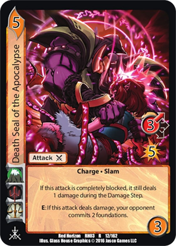 Image for Death Seal of the Apocalypse (Red Horizon: Blood Omen) (12) - UniVersus