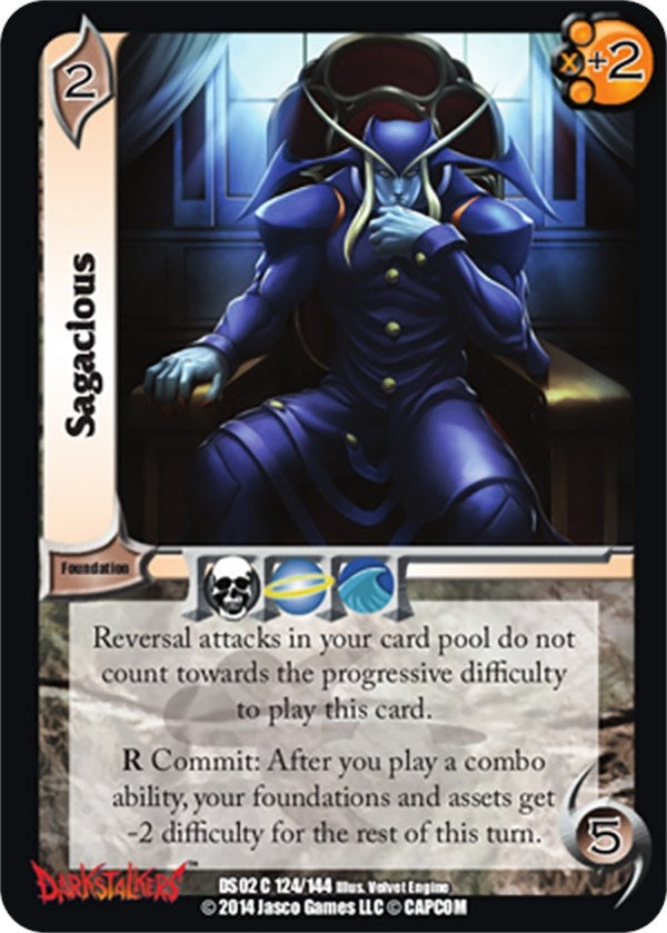 Image for Sagacious (Darkstalkers: Warriors of the Night) (124) - UniVersus