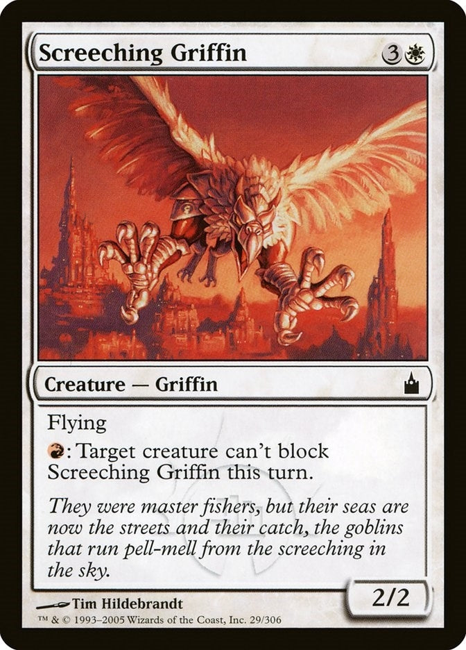 Image for Screeching Griffin (Ravnica: City of Guilds) (29) - Magic: The Gathering