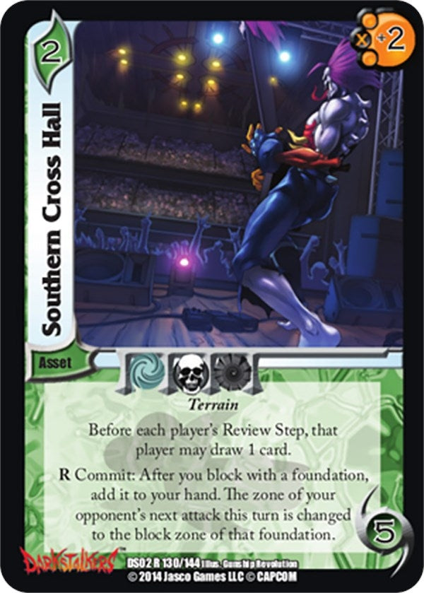 Image for Southern Cross Hall (Darkstalkers: Warriors of the Night) (130) - UniVersus