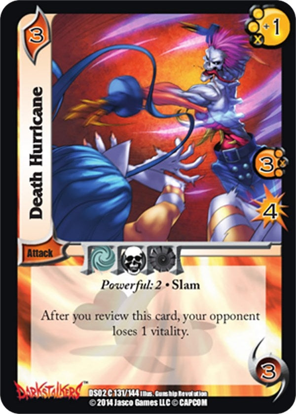 Image for Death Hurricane (Darkstalkers: Warriors of the Night) (131) - UniVersus