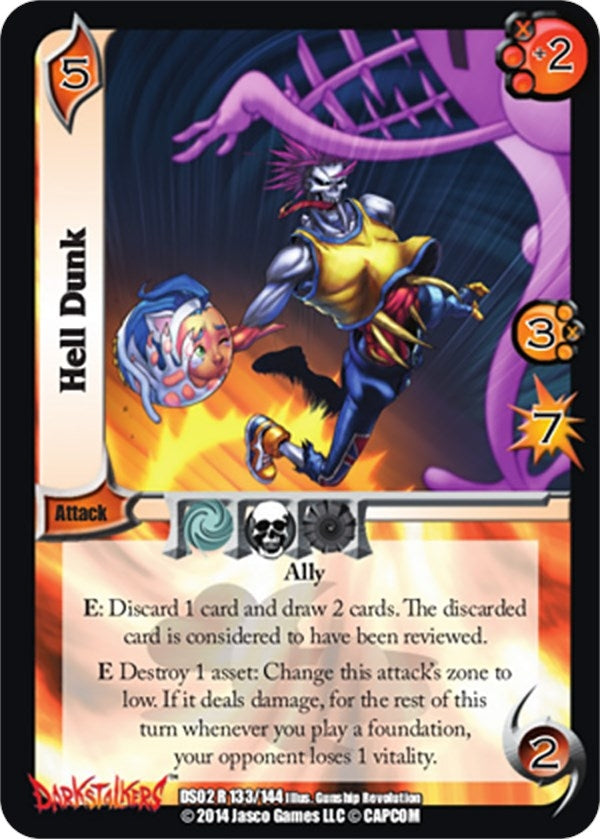 Image for Hell Dunk (Darkstalkers: Warriors of the Night) (133) - UniVersus