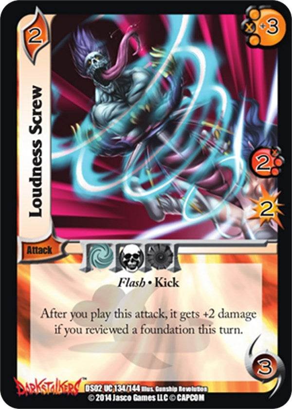 Image for Loudness Screw (Darkstalkers: Warriors of the Night) (134) - UniVersus
